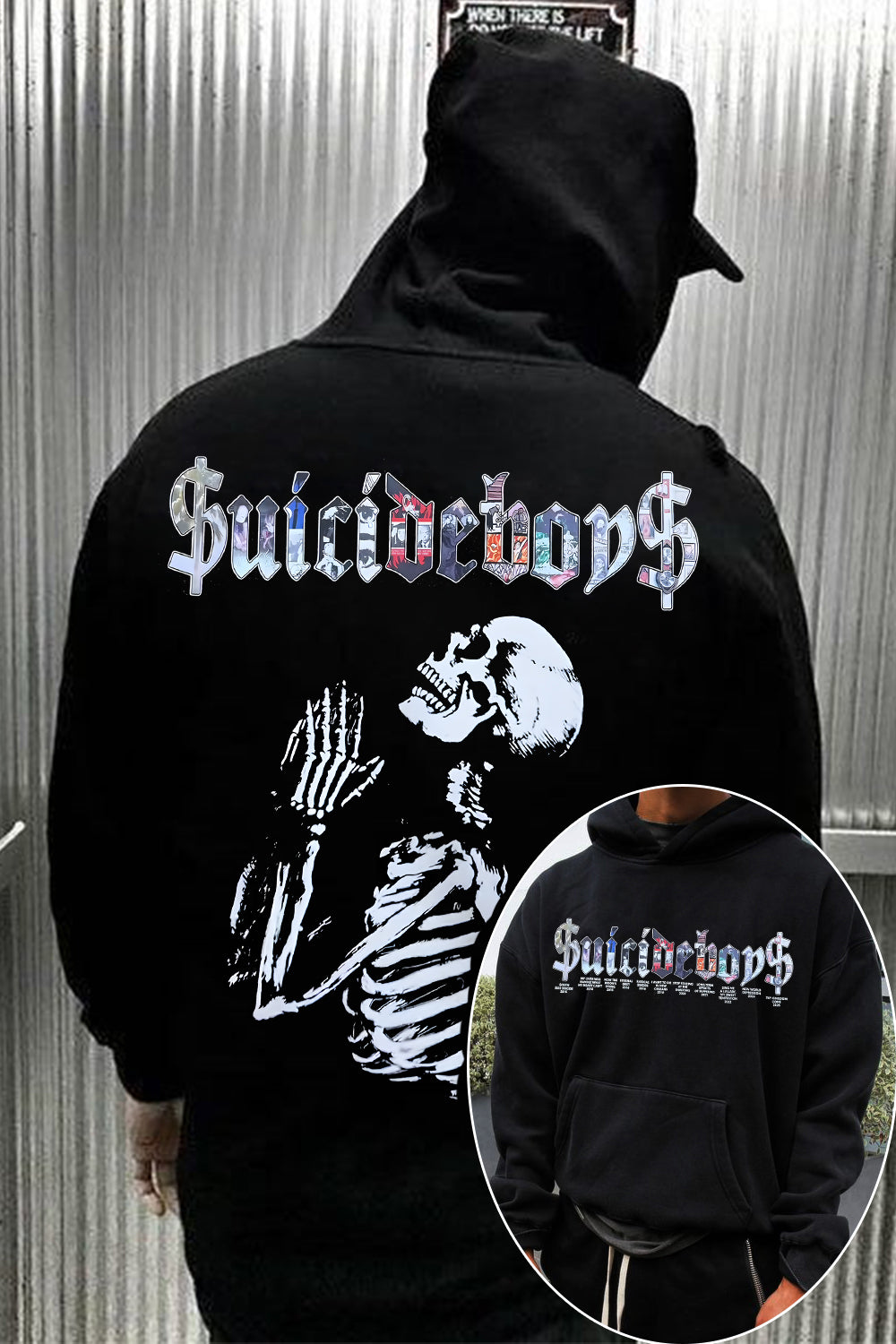 I love this $uicideboy$ both side hoodie