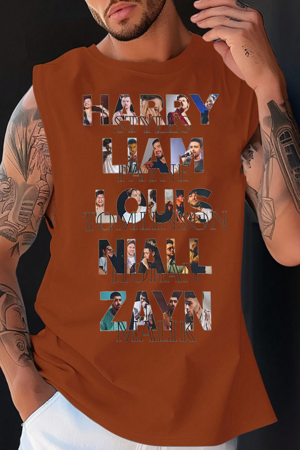 onedirection fans funny  Men's vest