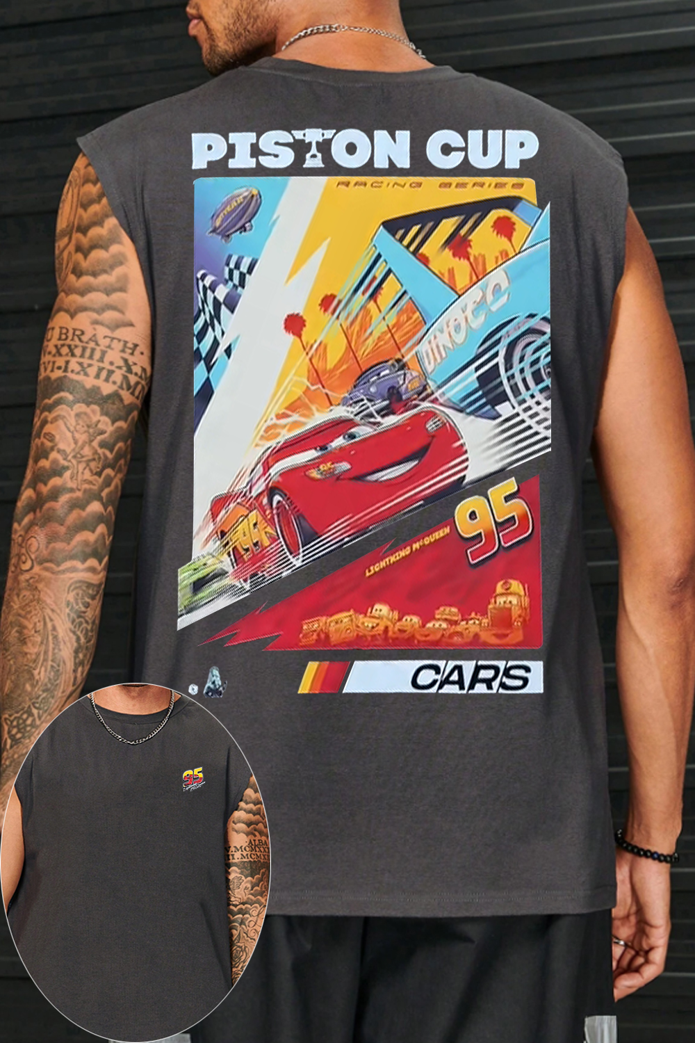 Tag your Mcqueen? Men's vest