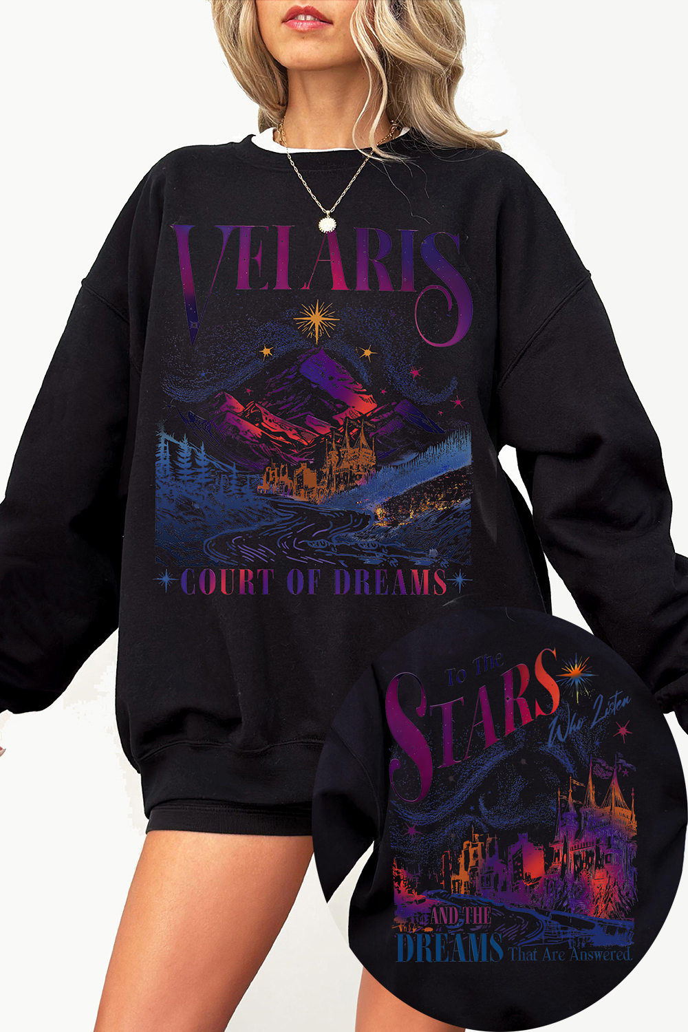 Velaris City of Starlight Sweatshirt For Women