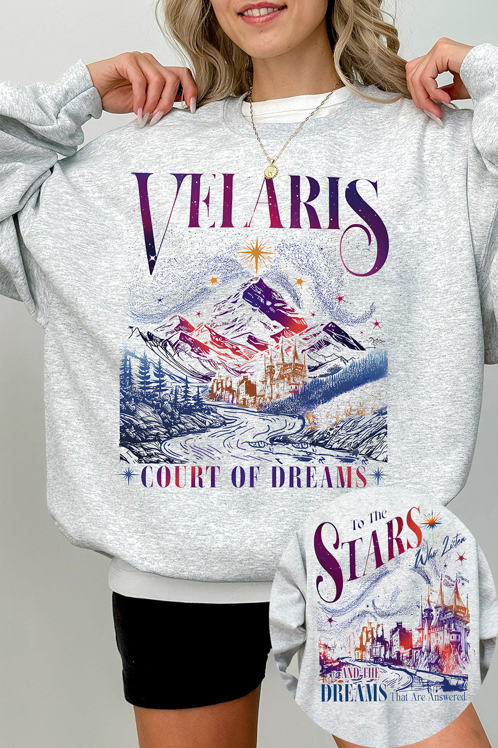 Velaris City of Starlight Sweatshirt For Women