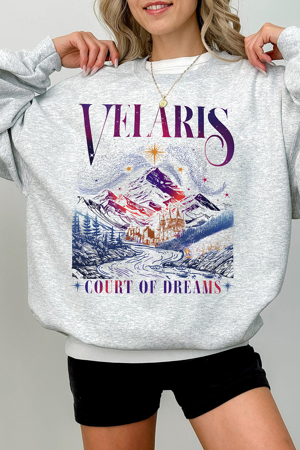 Velaris City of Starlight Sweatshirt For Women