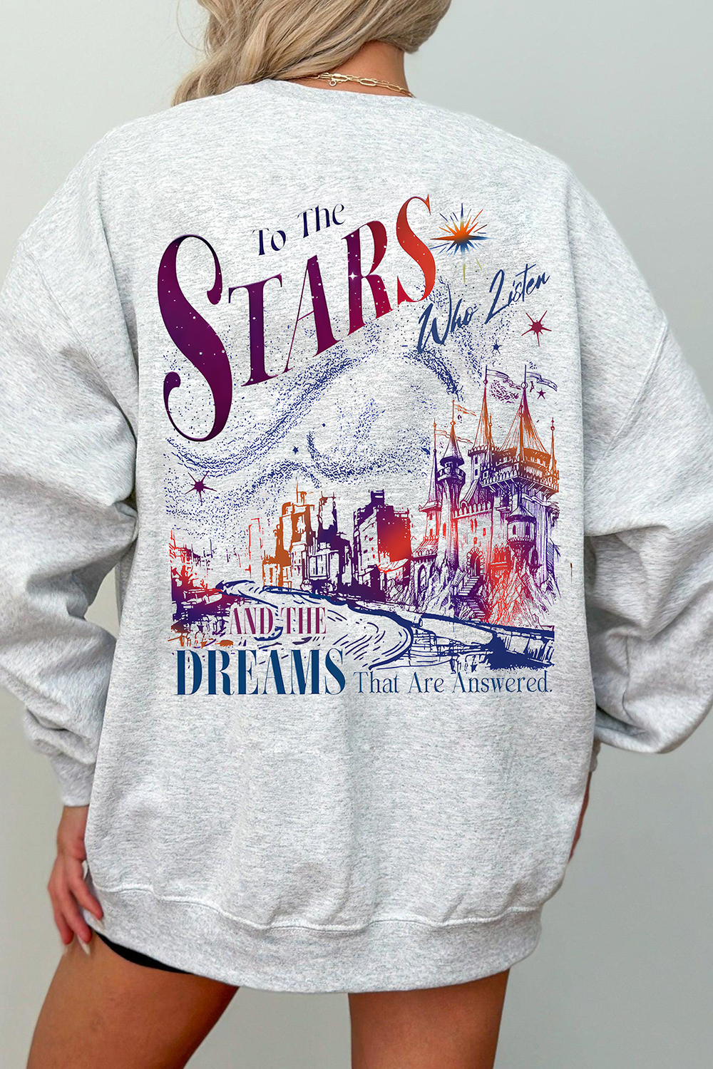 Velaris City of Starlight Sweatshirt For Women