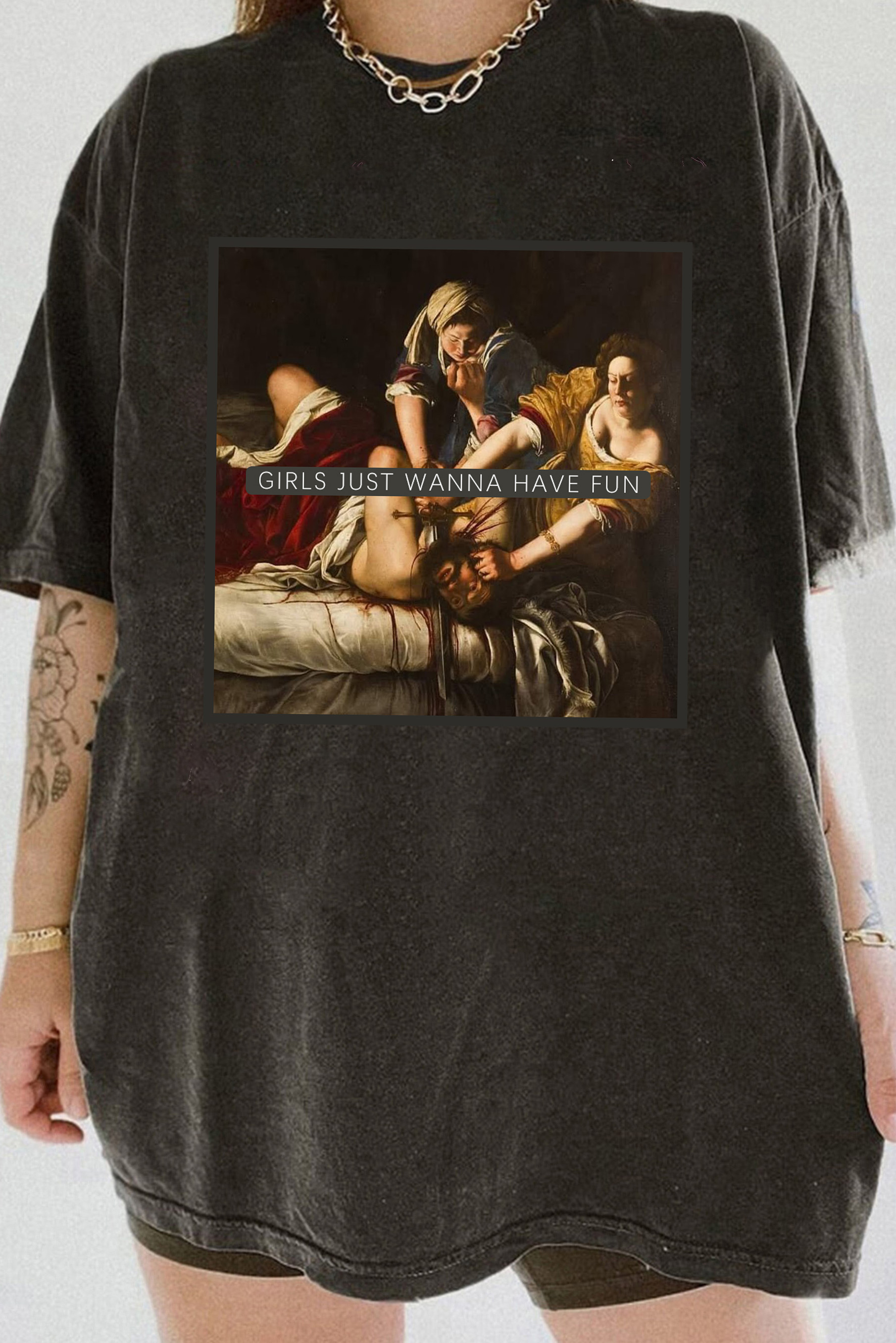 Girls just wanna have fun slogan Tee For Women