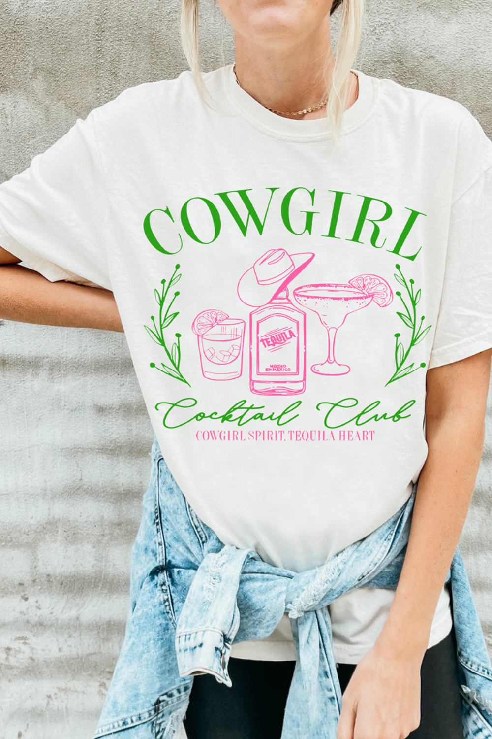 Cowgirl Cocktail Club Tee For Women