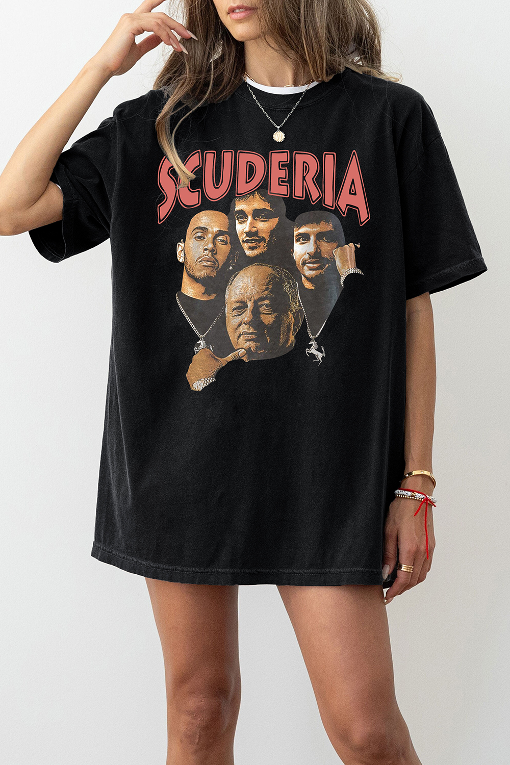 Scuderia F1 Team Parody Graphic Tee For Women