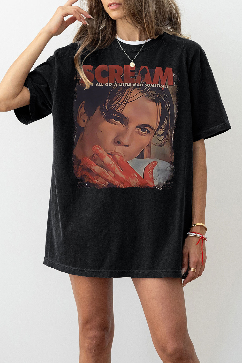 Scream Billy Loomis Lets Watch Scary Movies Tee For Women
