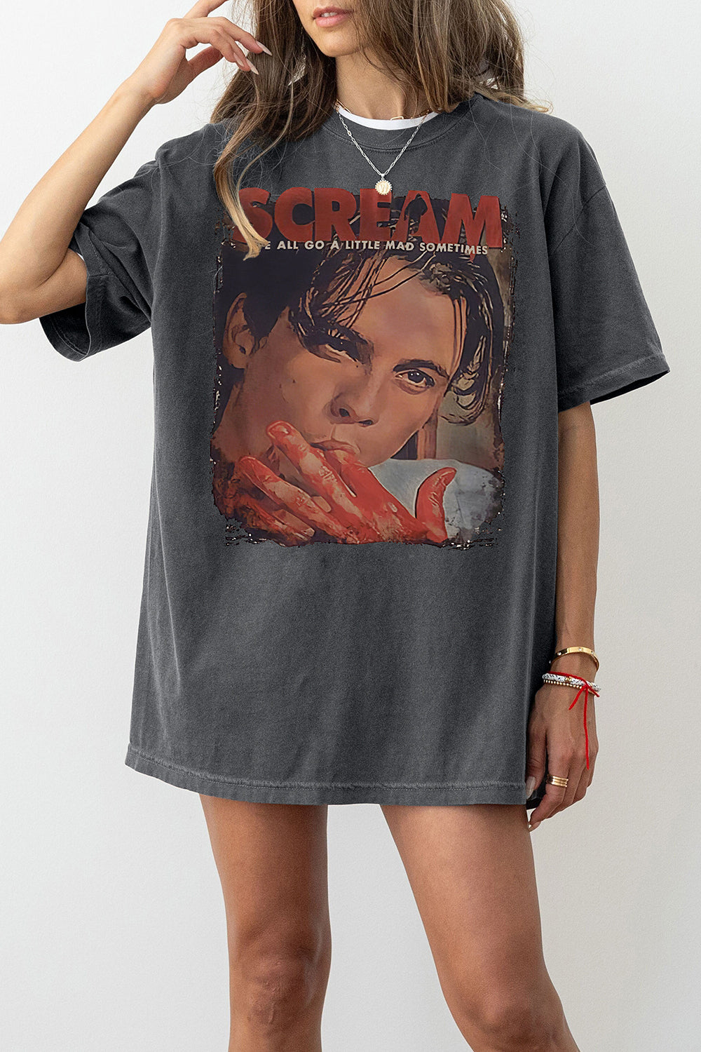 Scream Billy Loomis Lets Watch Scary Movies Tee For Women