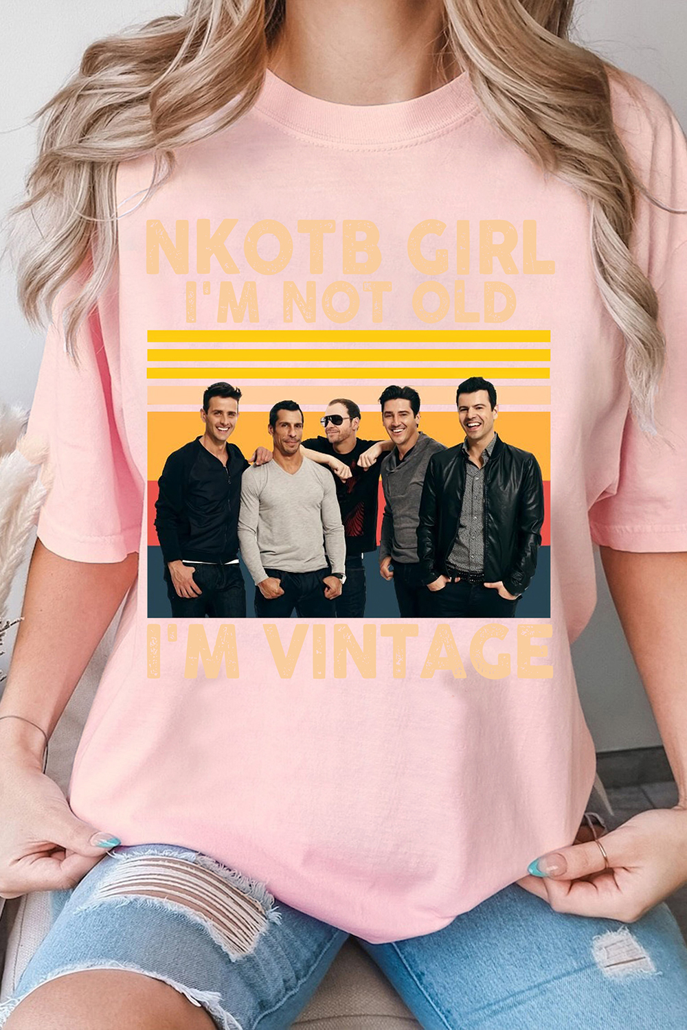 NKOTB Vintage New Kids On The Block Tee For Women