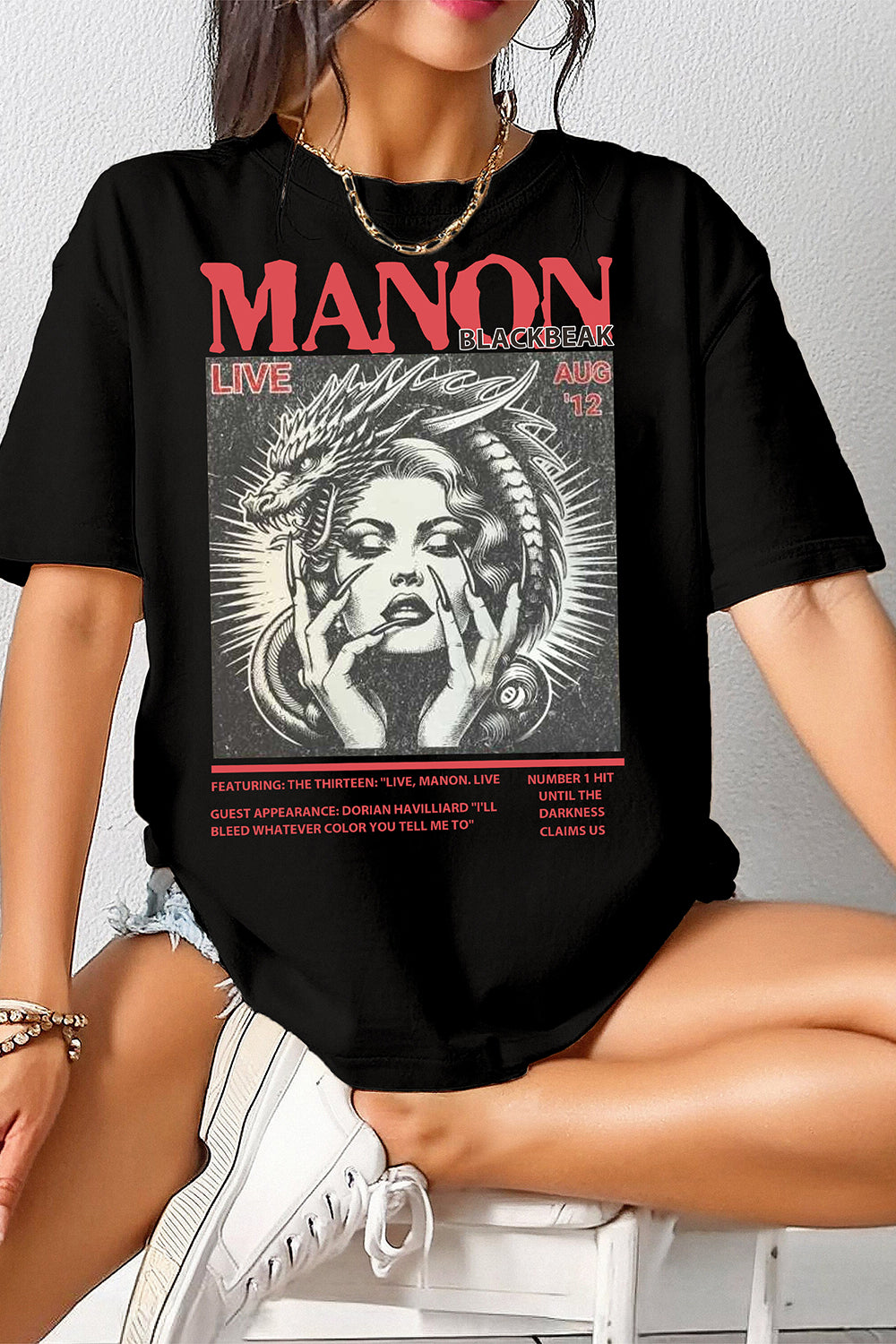 Manon Blackbeak We Are Thirteen Throne Of Glass Merch Tee For Women