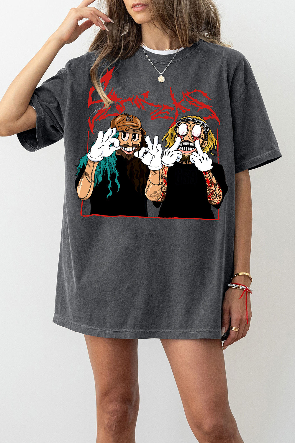 sb 59 Album  Gray Day Tour Tee For Women