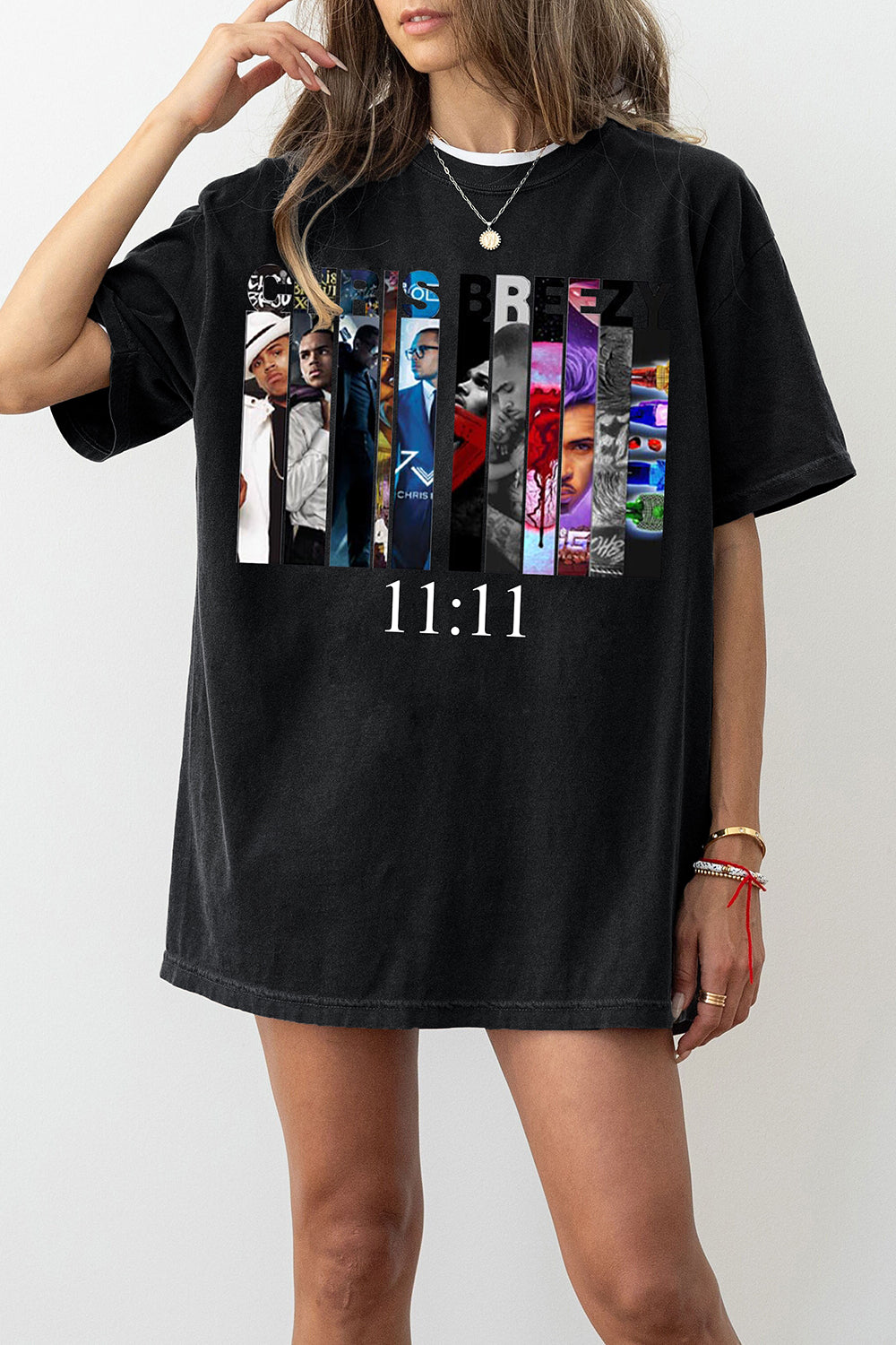 Chris Brown Albums Tee For Women