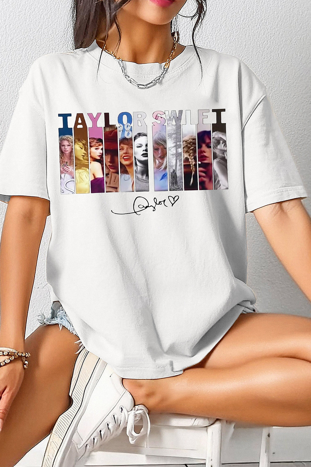 Swiftie Albums Graphic Tee For Women