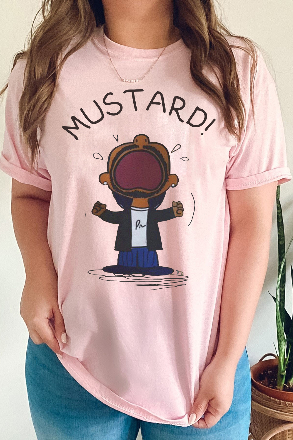 Kendrick Lamar MUSTARD Meme GNX Album Tee For Women