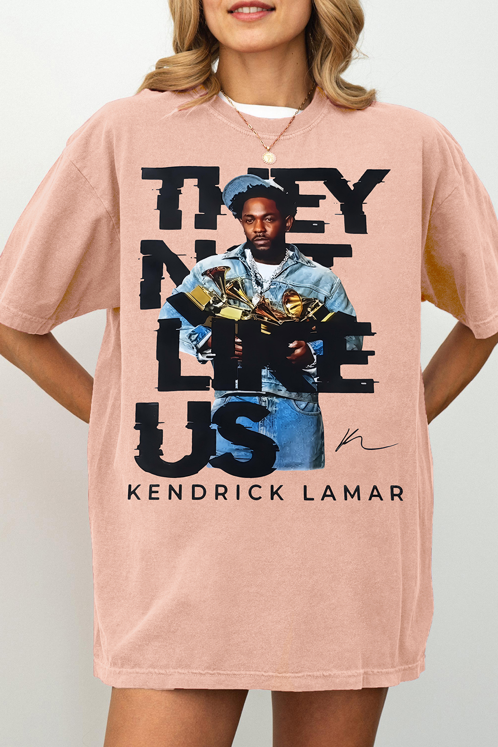 Kendrick Lamar Grammy They Not Like Us Tee For Women