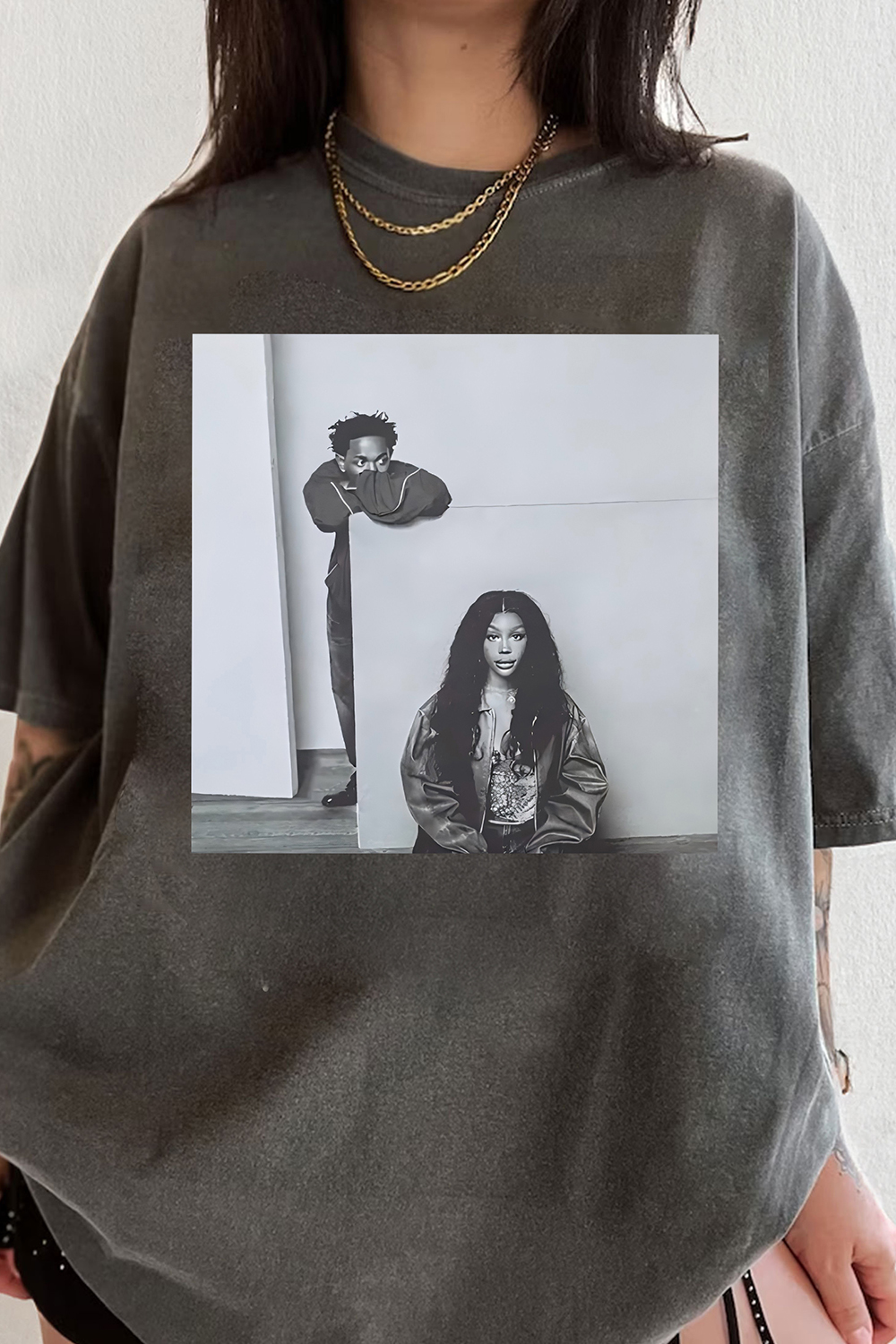 The Grand National Tour Kendrick Lamar Sza Graphic Tee For Women