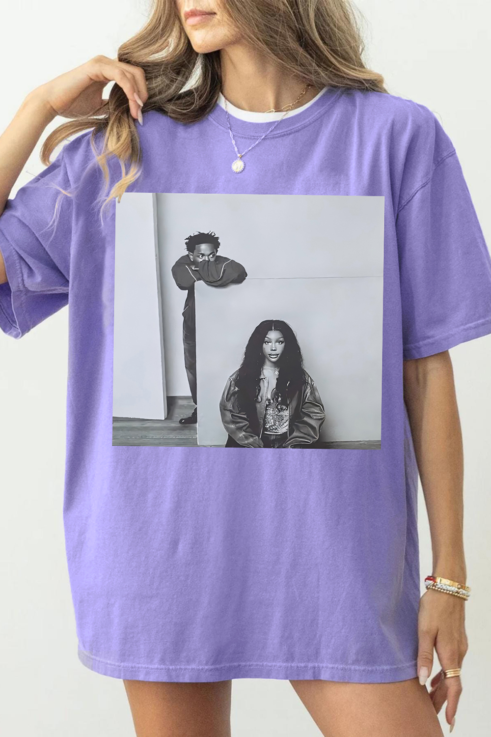 The Grand National Tour Kendrick Lamar Sza Graphic Tee For Women