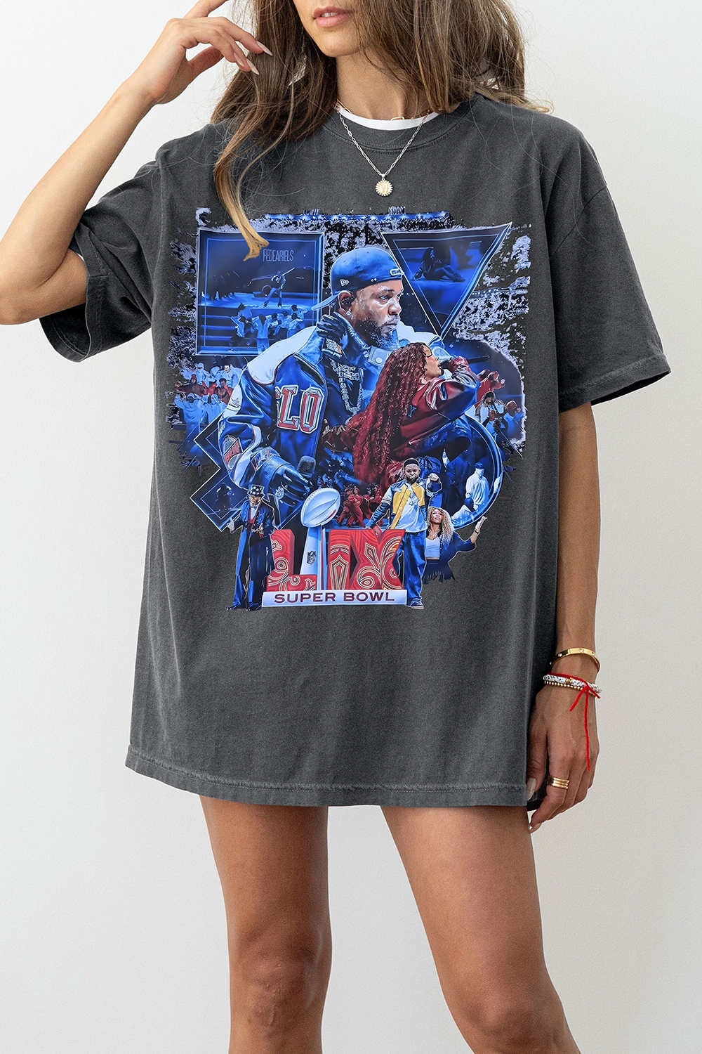 Kendrick Lamar Super Bowl Tee For Women