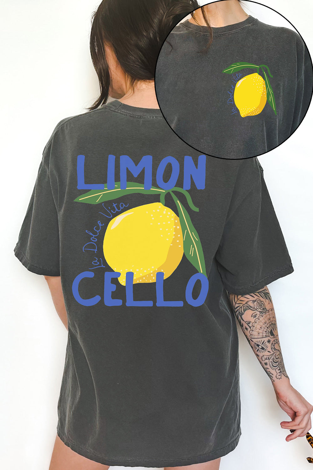 Limoncello La Dolce Vita Italy Tee For Women