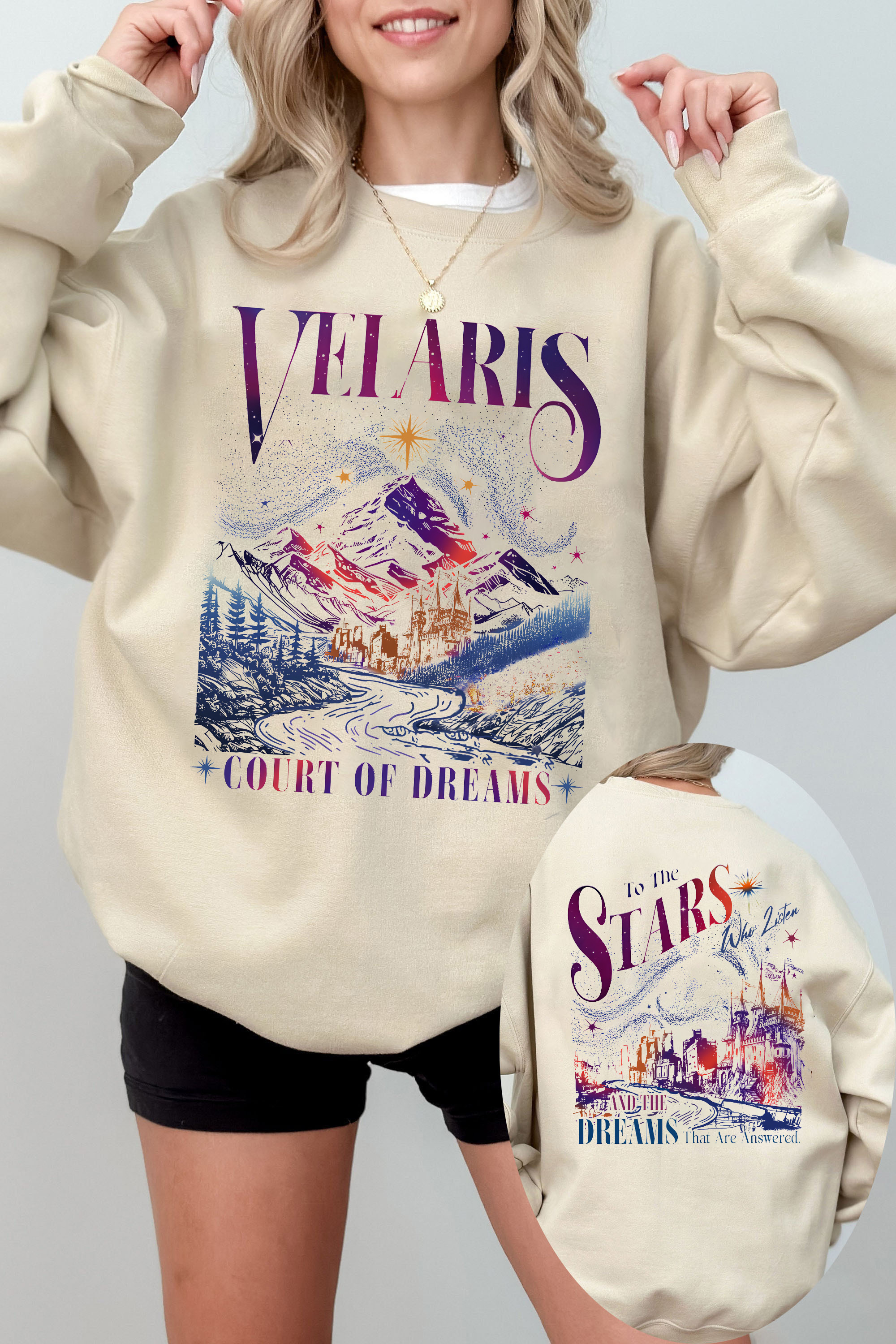 Velaris City of Starlight Sweatshirt For Women