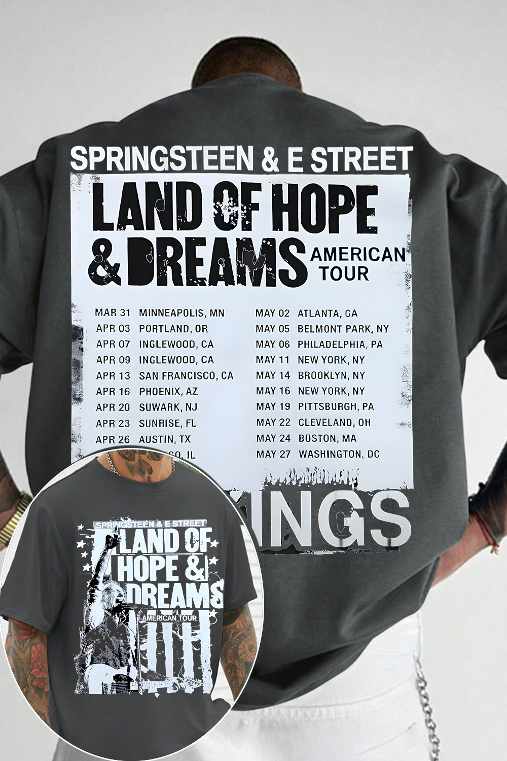 Brucespringsteen Men's Tee