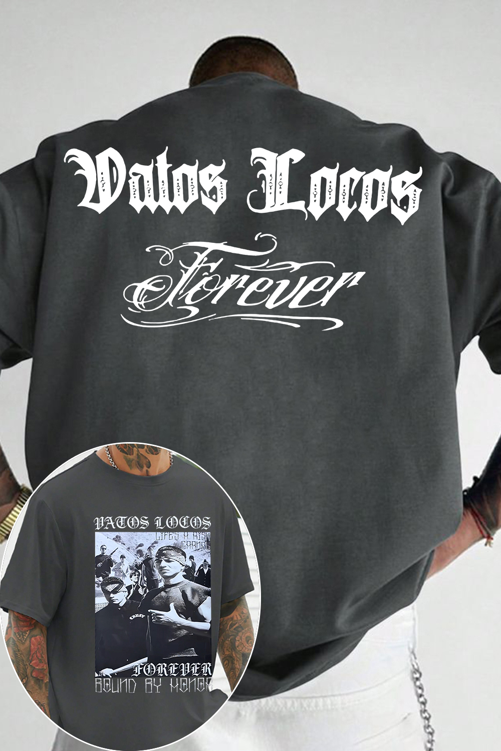 Crazy Watt 2-sided printed T-shirt