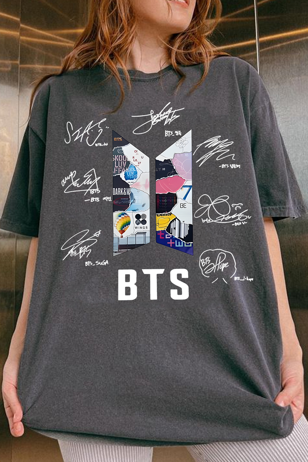Happy 12th Anniversary BTS Short-sleeved T-shirt