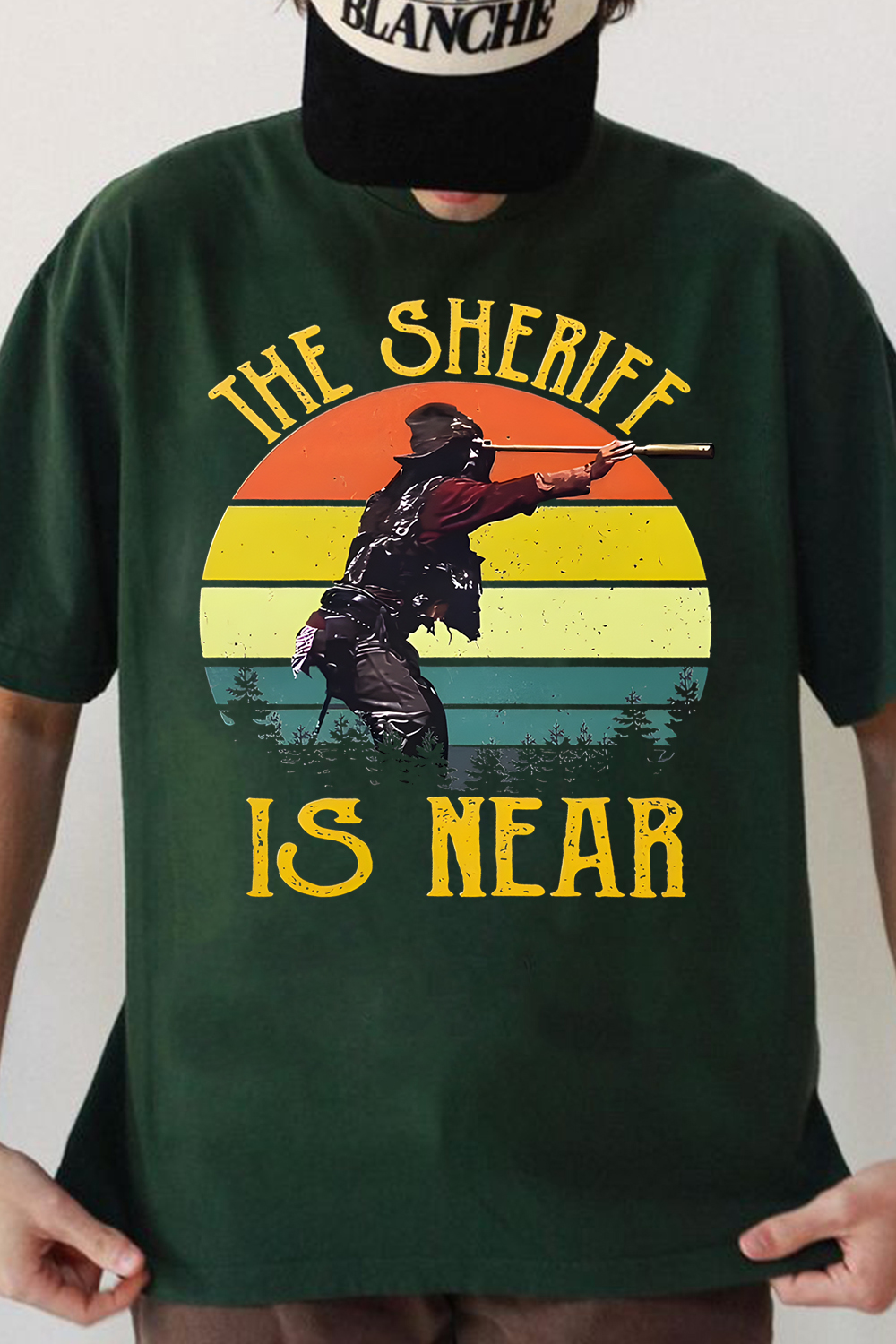The Sheriff is near  blazingsaddles tee