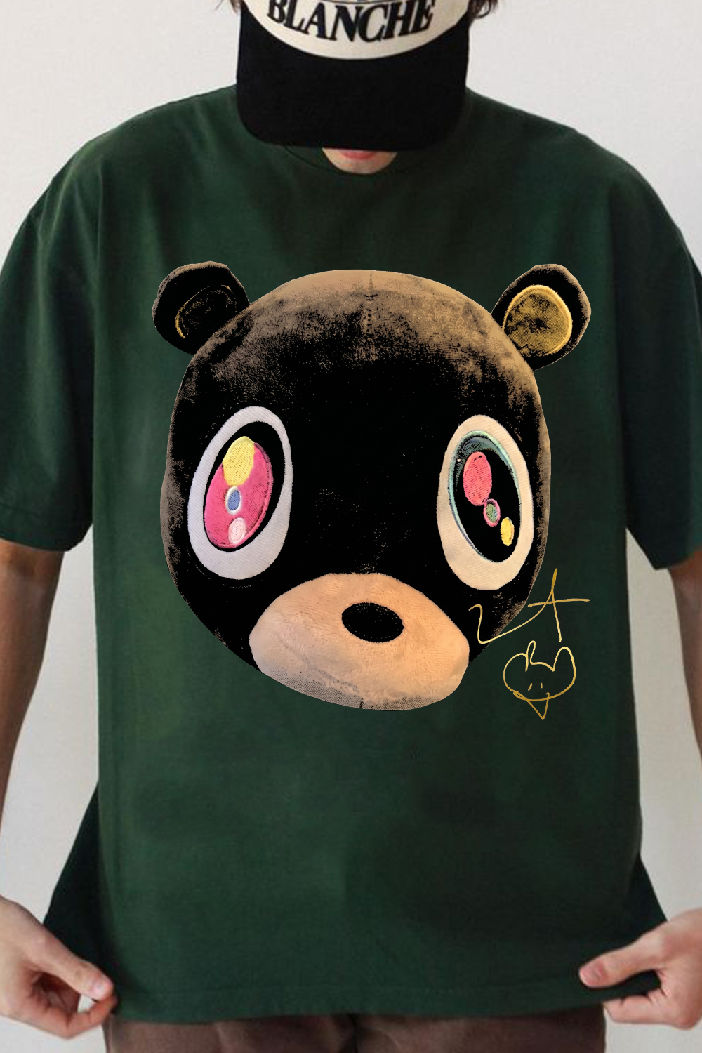 Kanye Graduation Bear Face T-Shirt