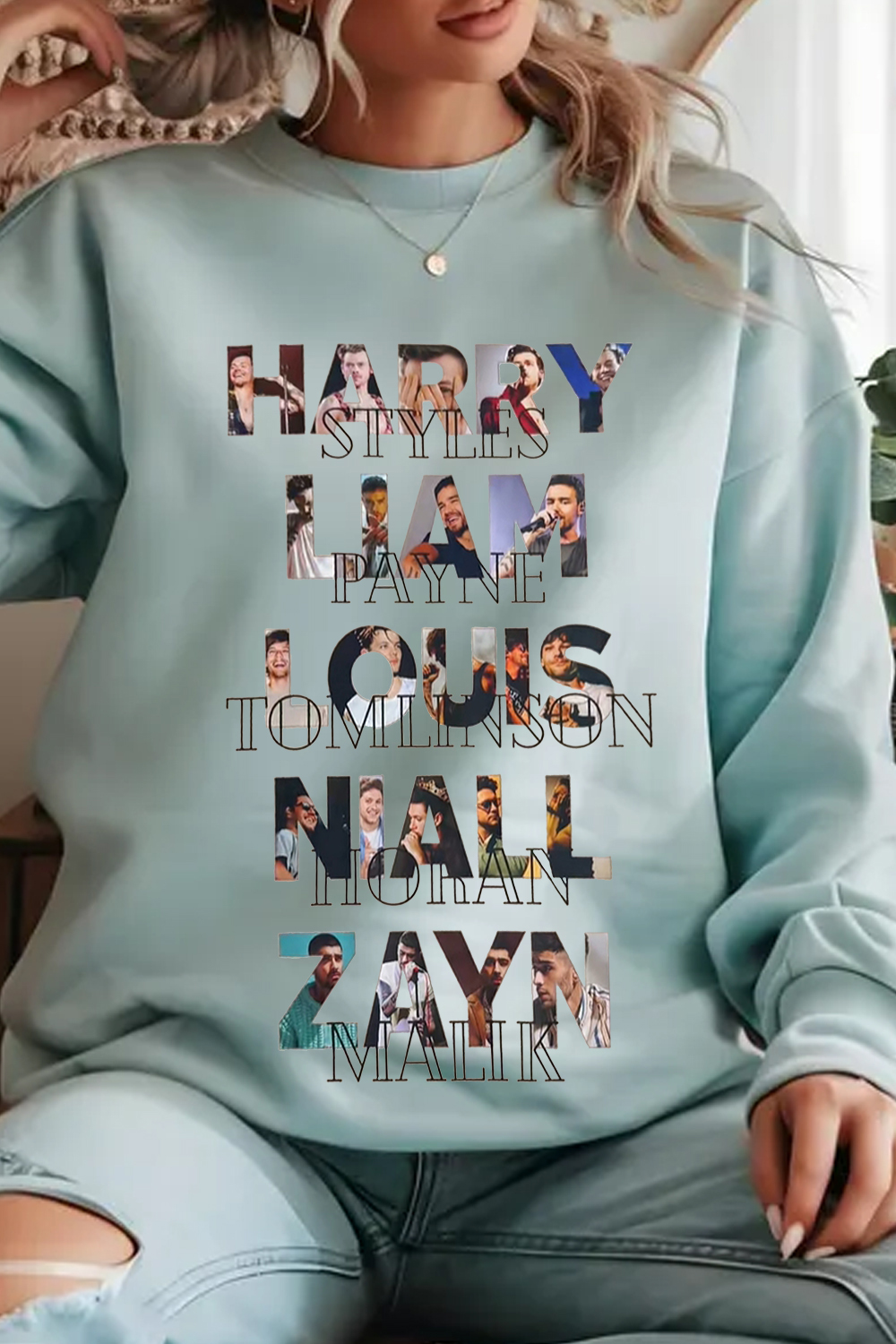 onedirection fans funny sweatshirt for women