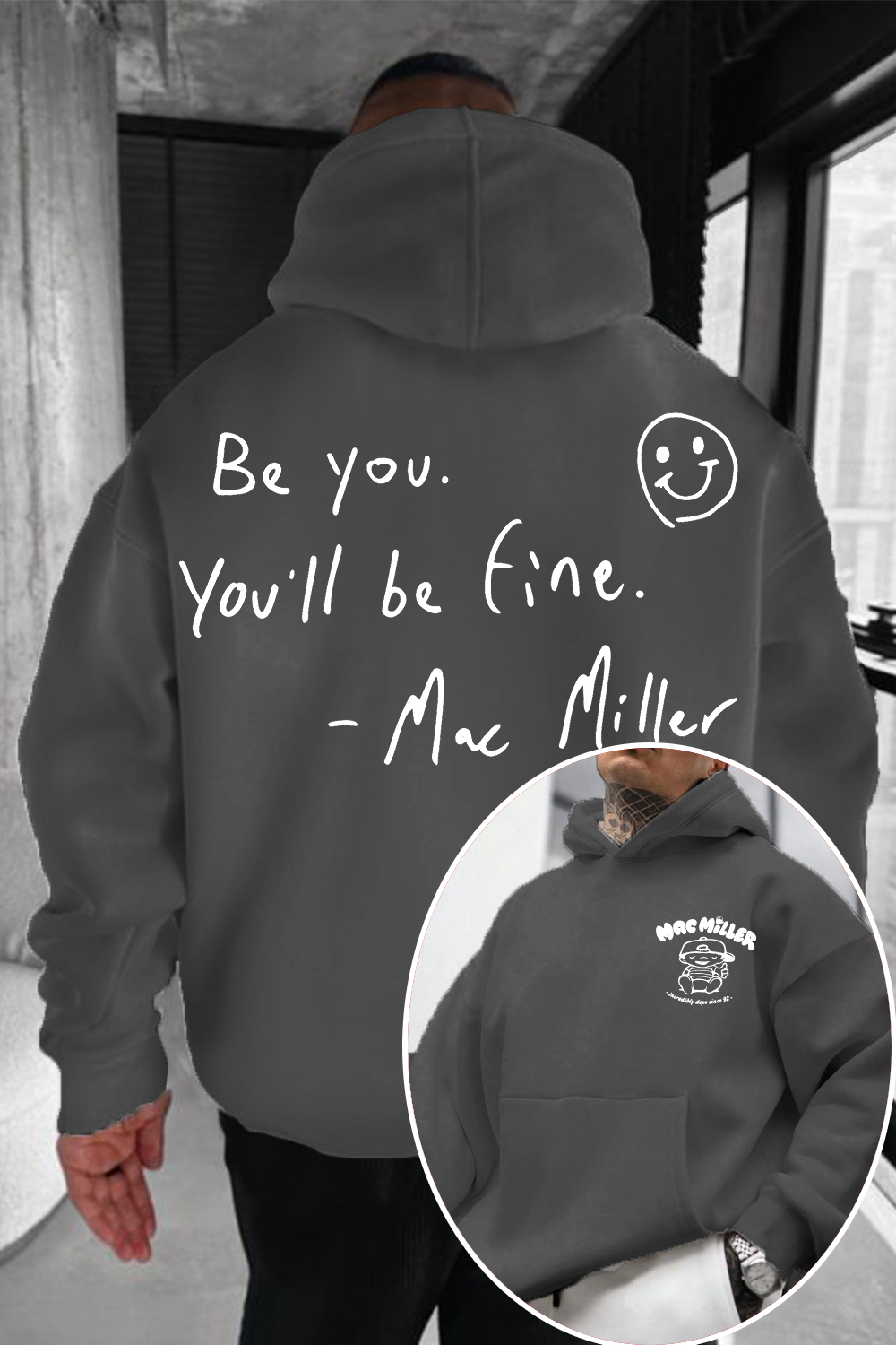 Mac Miller Be You You'll Be Fine Hoodie