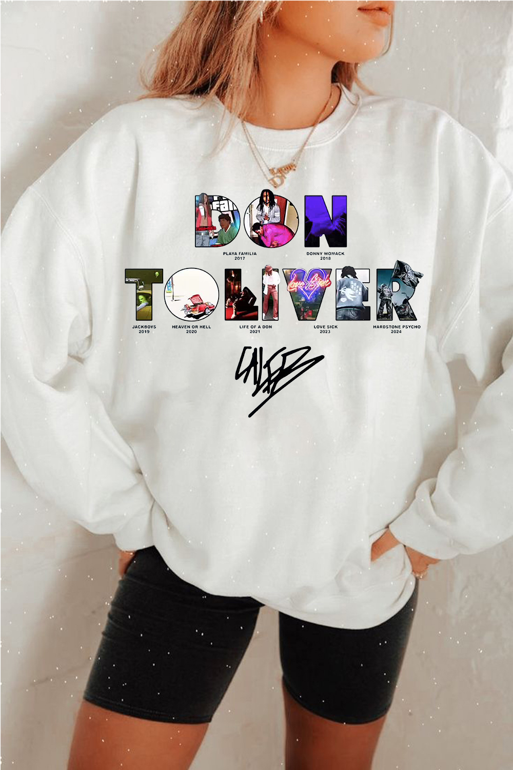 Don Toliver Albums Crew Neck Sweatshirt