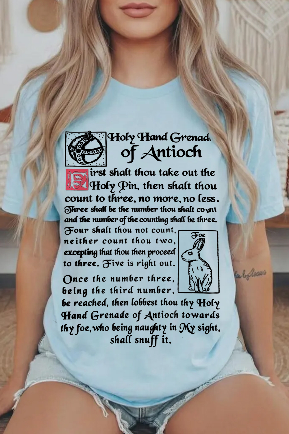 1 2 … 5 🤣 Montypython Women's Tee