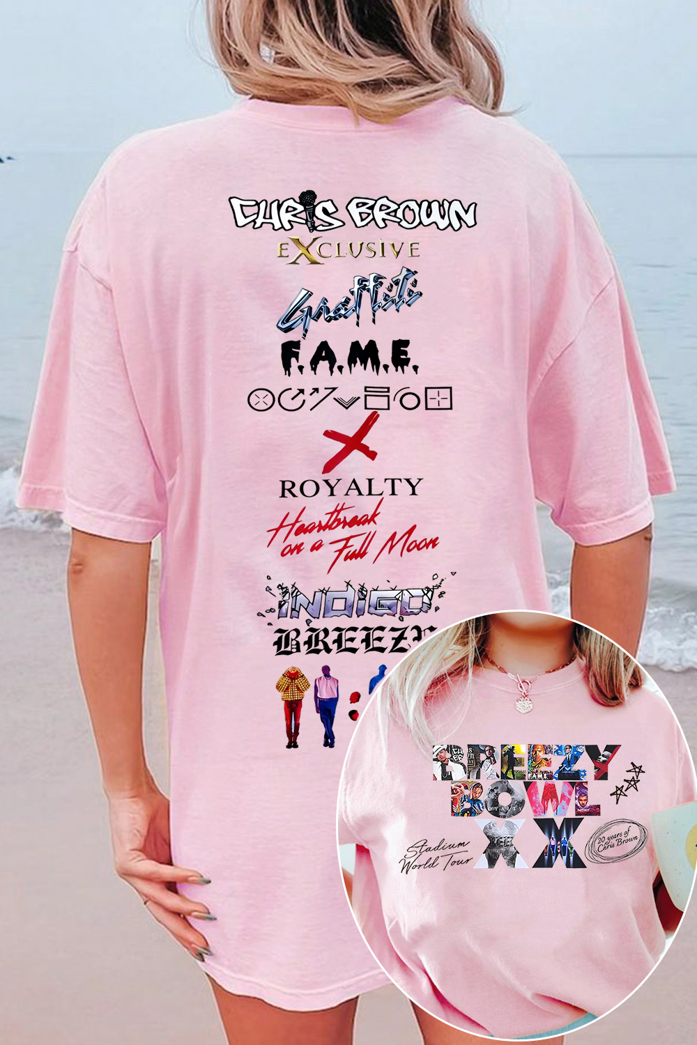 Breeze Bowl Journey front and back print T-shirt