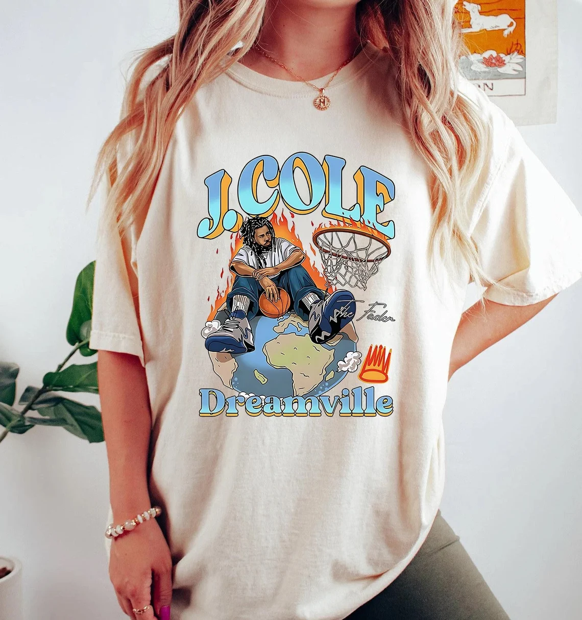 J. Cole Merch �C Dreamville T-Shirt