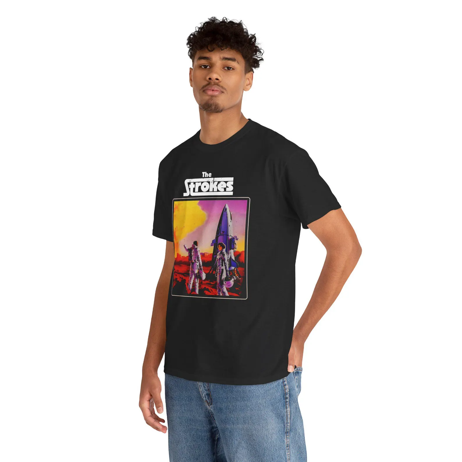 Strokes Shirt Is This It Indie Rock Band Tee