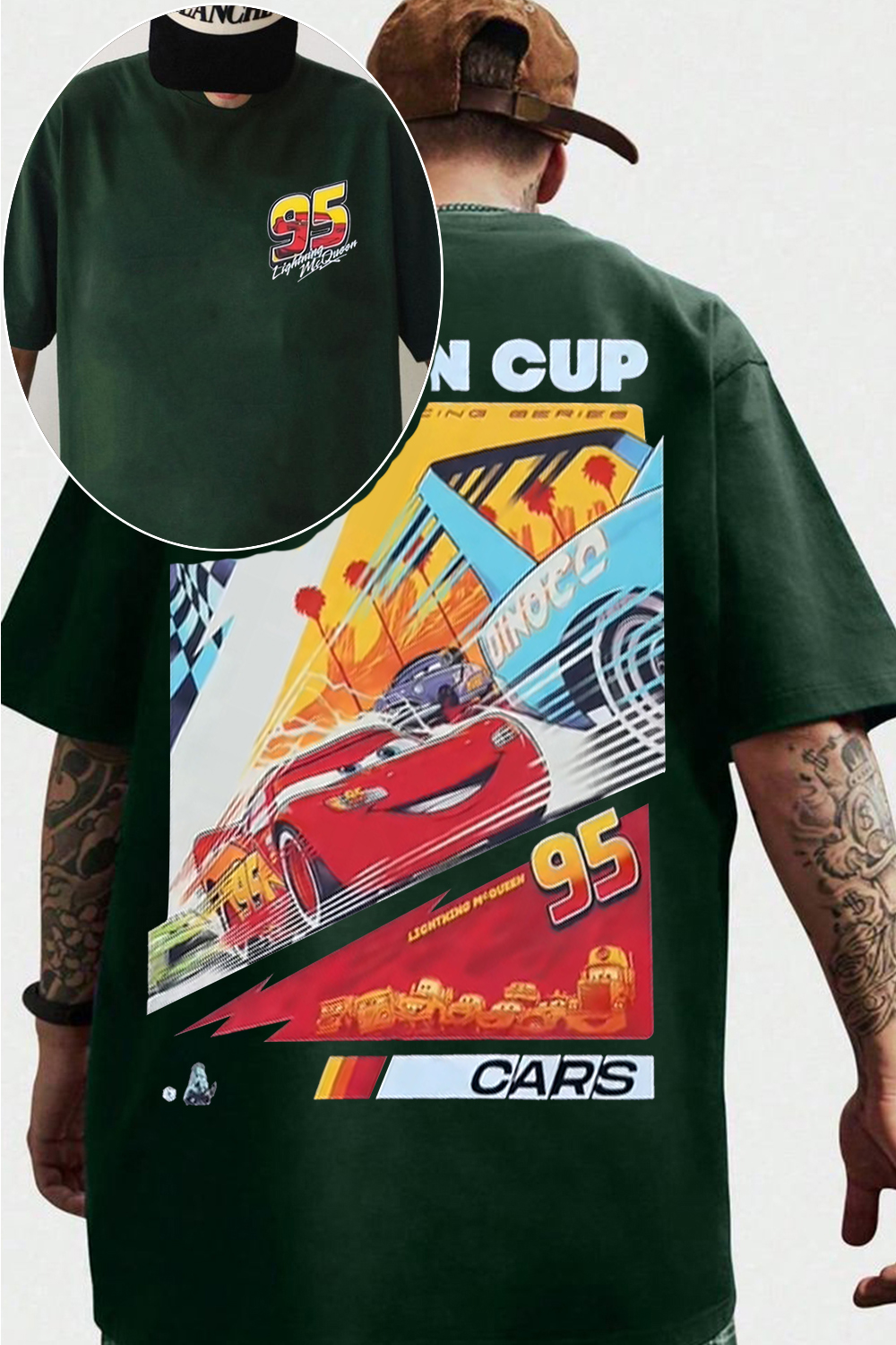 Tag your Mcqueen MEN  TEE