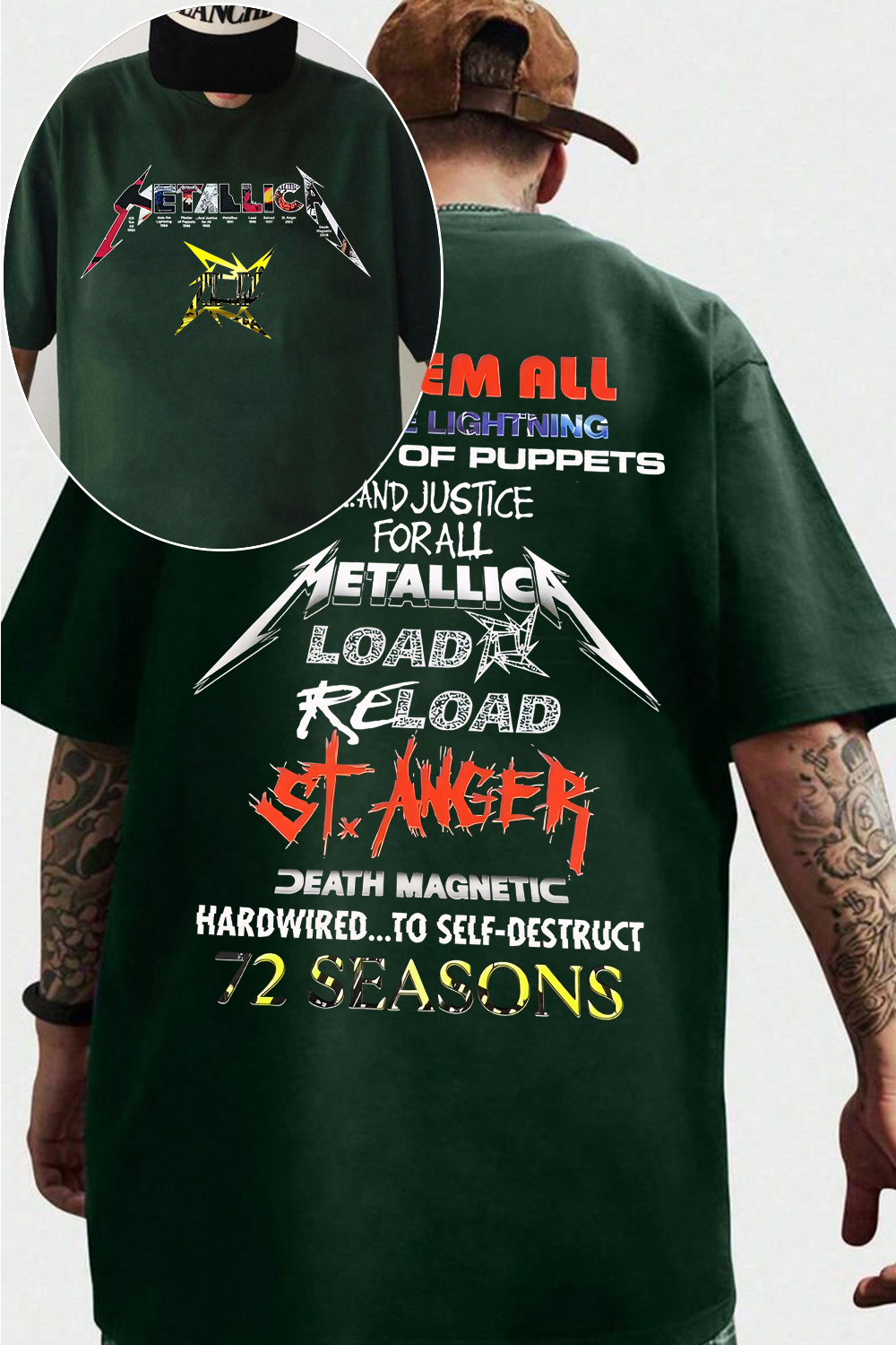 Metallica's fan TEE