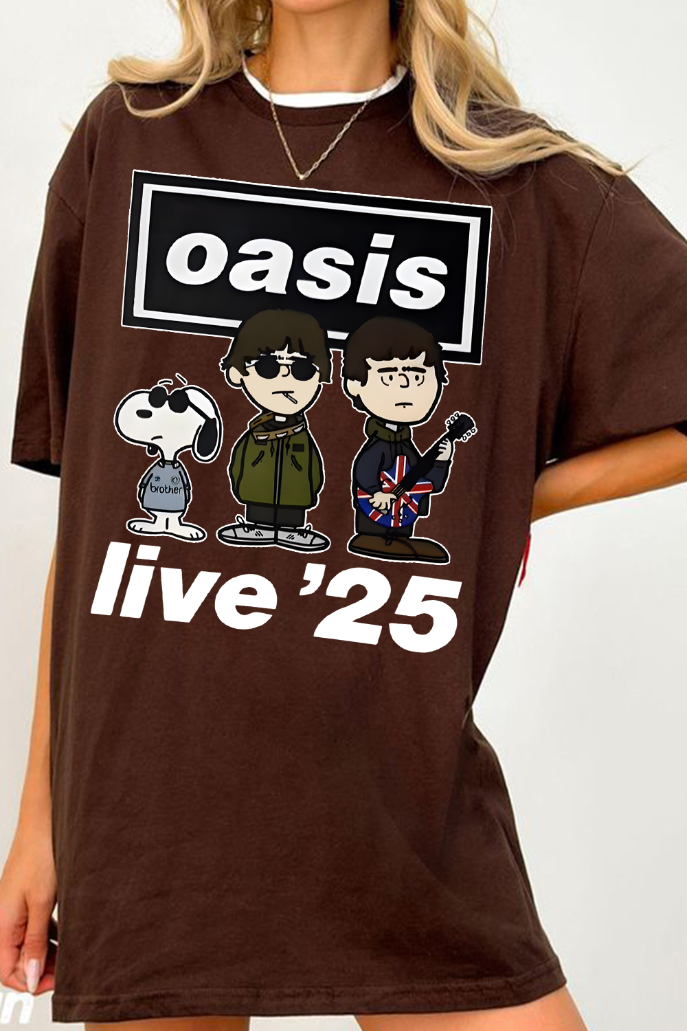 Snoopy x oasis women's tee