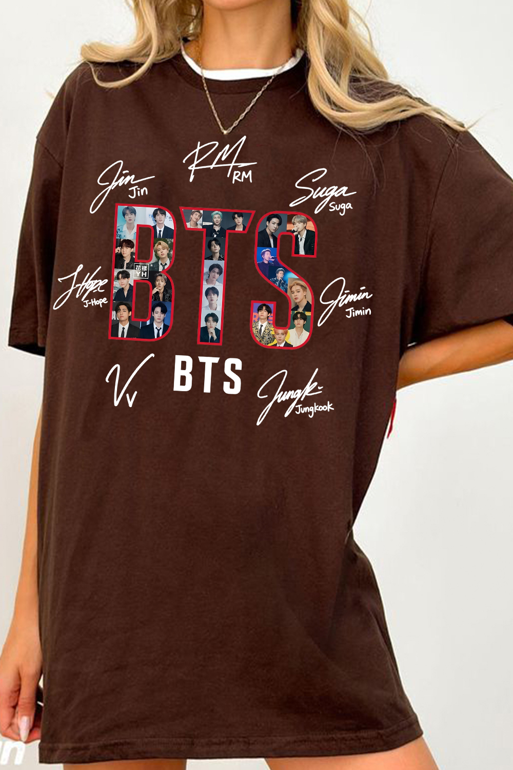 BTS Signature Print Tee