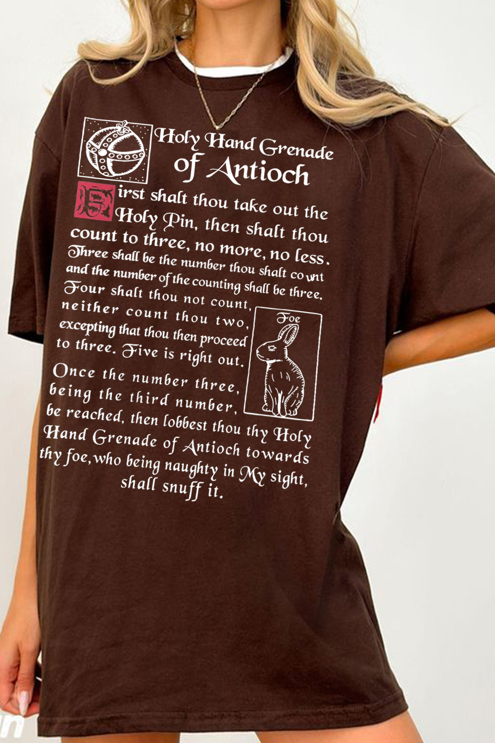 1 2 … 5 🤣 Montypython Women's Tee