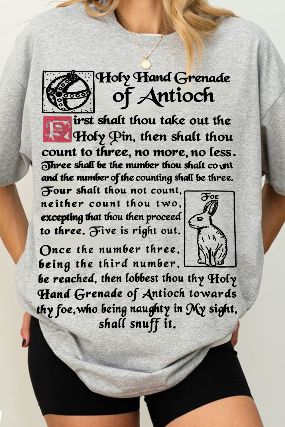 1 2 … 5 🤣 Montypython Women's Tee