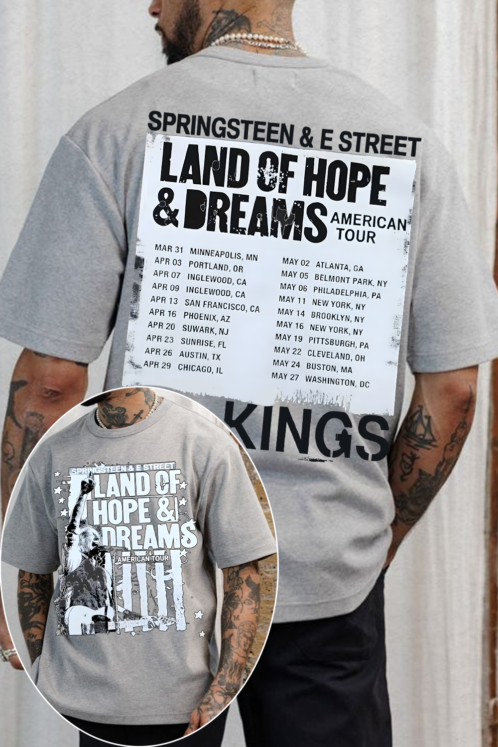 Brucespringsteen Men's Tee