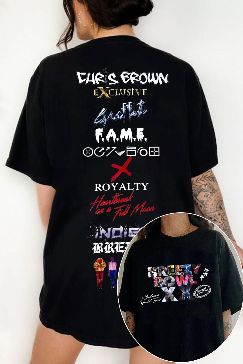 Breeze Bowl Journey front and back print T-shirt