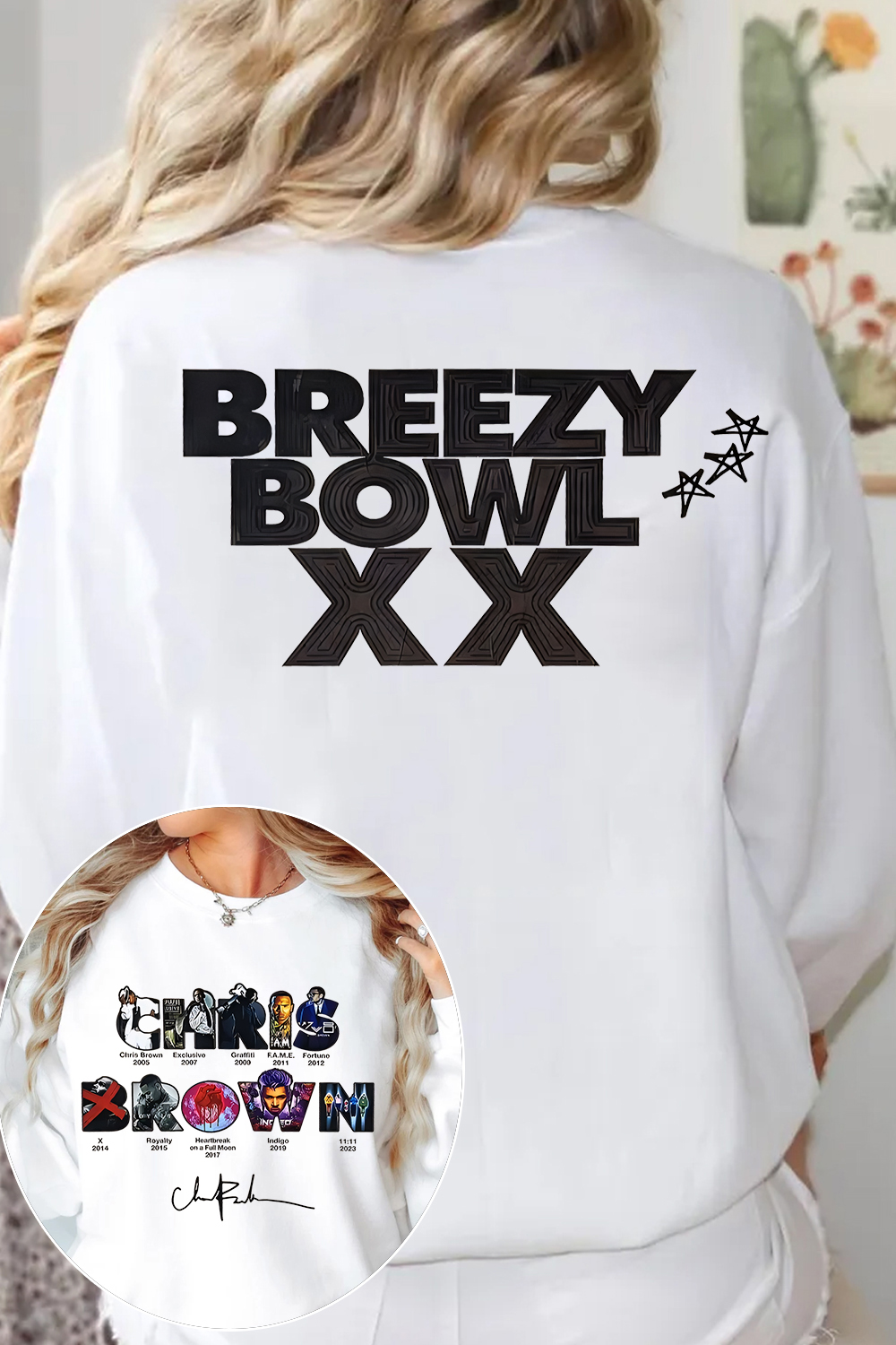 Breezy Bowl XX Tour🔥 crew neck sweatshirt
