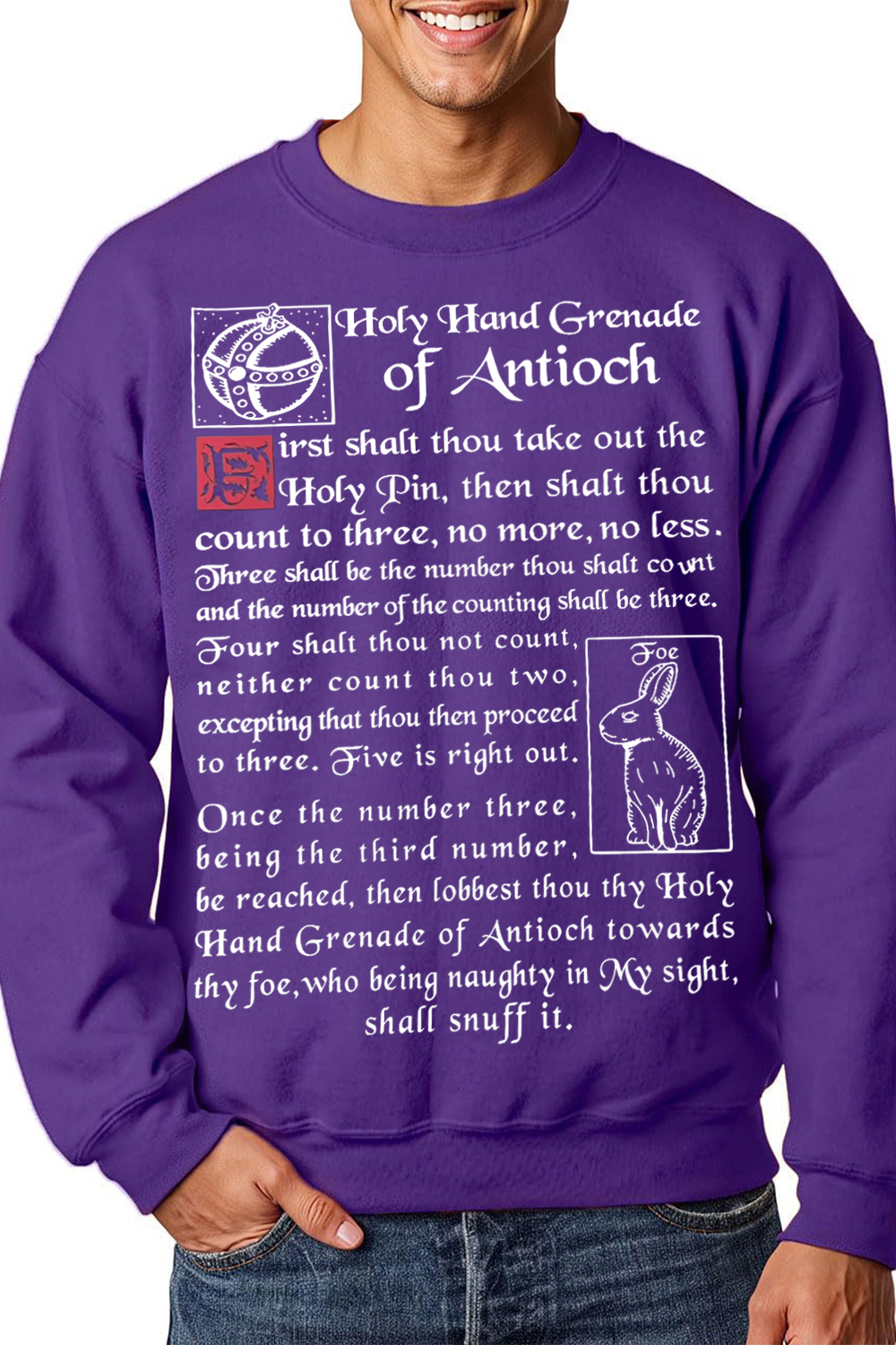 1 2 … 5 🤣 Montypython Sweatshirt