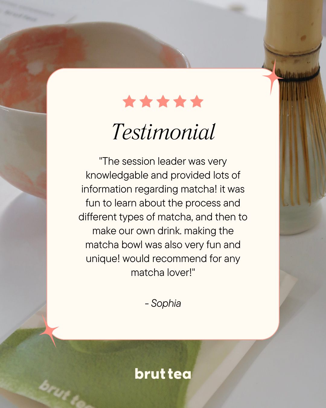 Matcha & Clay Workshop | Matcha Tasting & Matcha Bowl Pottery