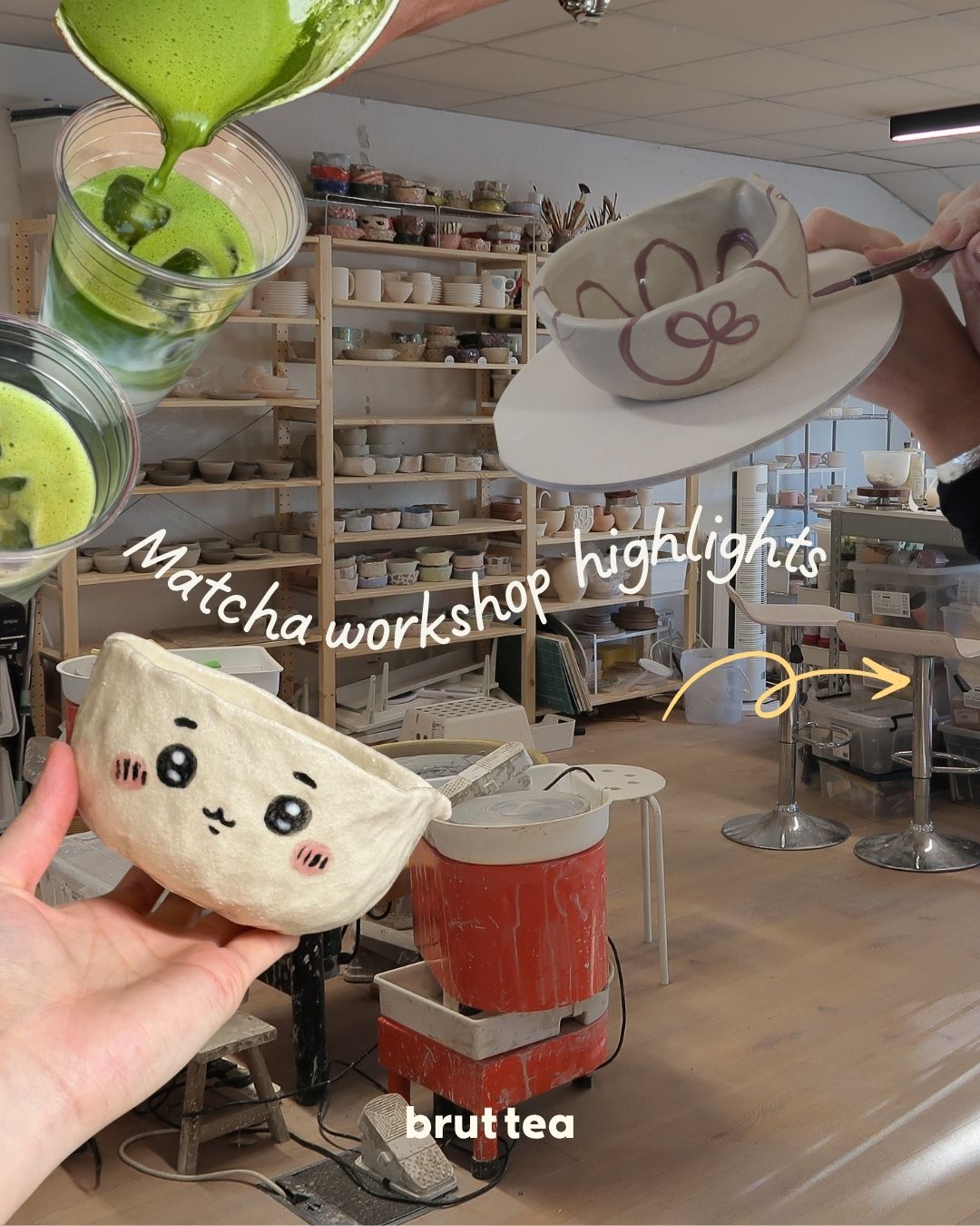Matcha & Clay Workshop | Matcha Tasting & Matcha Bowl Pottery