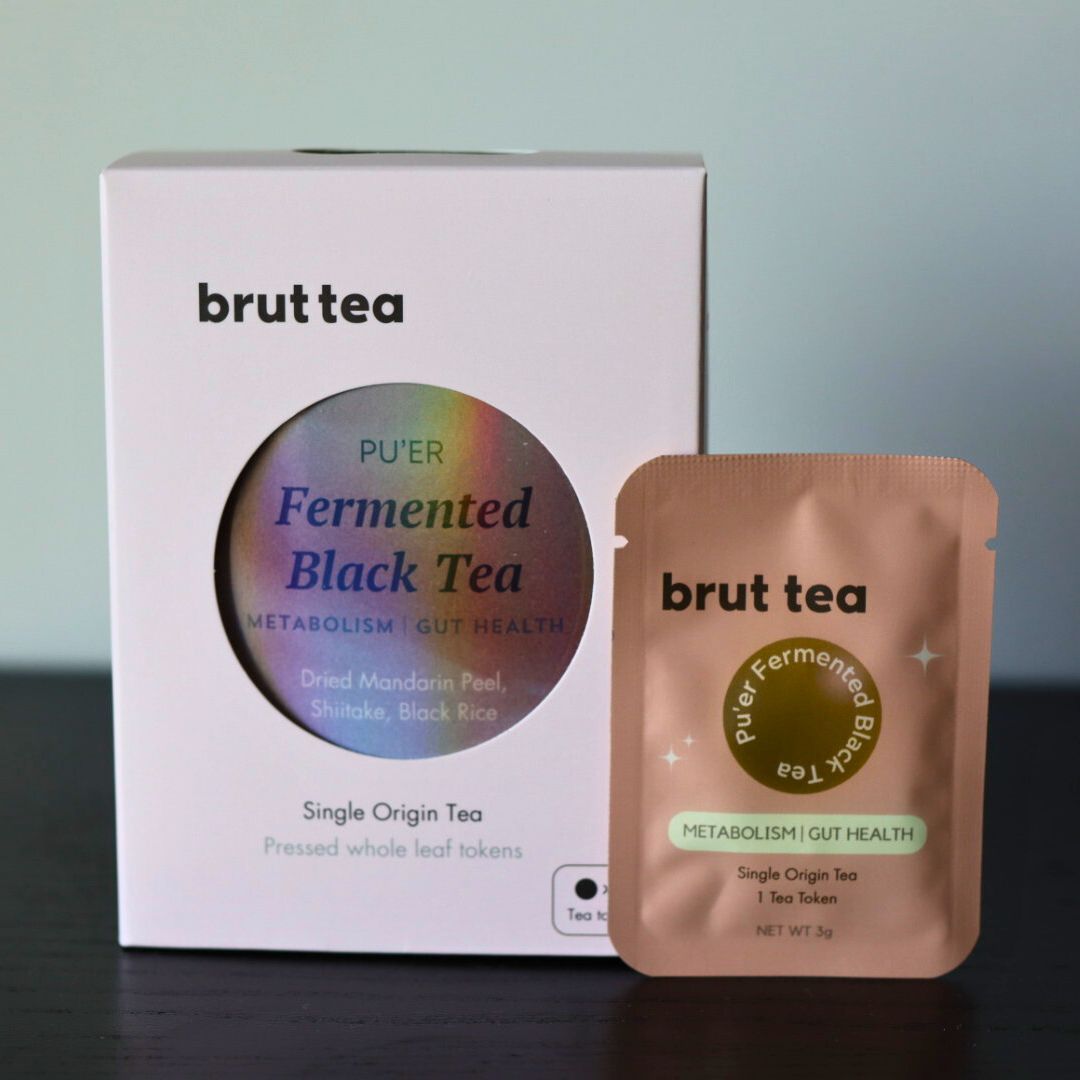 Pu'er Fermented Black Tea, Tea Token Box (8 Tokens)