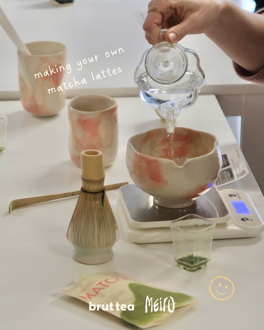 Matcha & Clay Workshop | Matcha Tasting & Matcha Bowl Pottery